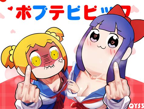 Popuko And Pipimi Poptepipic Drawn By Qys3 Danbooru