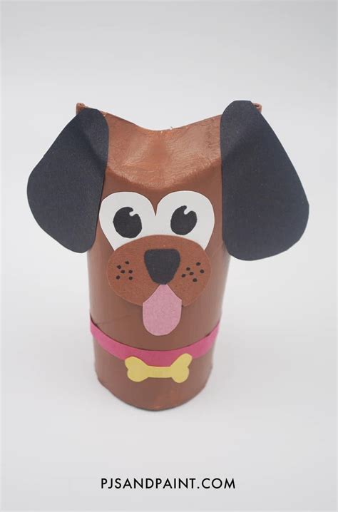 How To Make A Toilet Paper Roll Dog Pjs And Paint