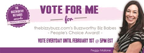 Buzzworthy Biz Babe Peoples Choice Award Dr Peggy Malone Health