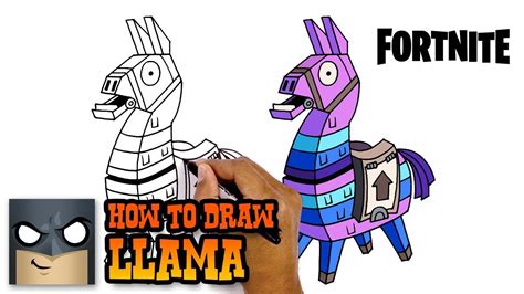 Stay tooned for more tutorials! How to Draw Fortnite | Llama | Step-by-Step - YouTube