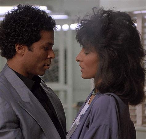 Pam Grier And Philip Michael Thomas In Miami Vice Miami Vice Don Johnson Michael Thomas