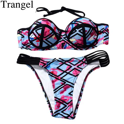 Trangel Bikini 2018 Summer Beach Swimwear Women Biquini Brazilian