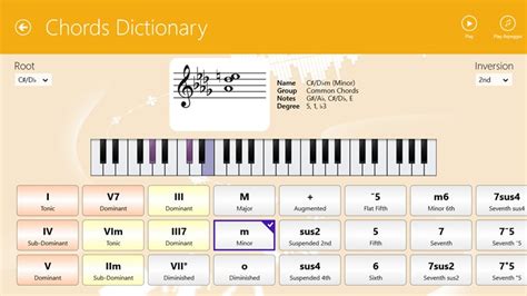 Piano Companion Chords Scales Circle Of Fifths Progression For