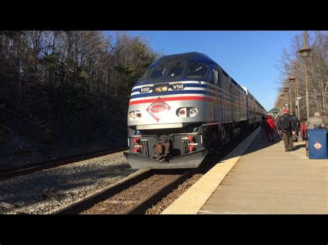Vre Va Railway Express Stopping At The Lorton Station 316 Photo By