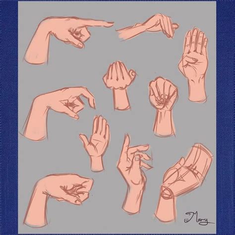 Speedpaint Hands Practice 2 Video By Mary3m On Deviantart How To