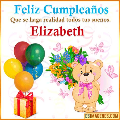 【º‿º】 Feliz Cumpleaños Elizabeth【 ️】32 Tarjetas Y 