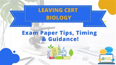 Leaving Cert Biology 2021 Exam Tips Advice And Guidance Youtube
