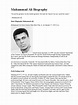 Muhammad Ali Biography | Muhammad Ali | Middleweight