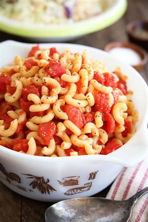 Classic Macaroni And Tomatoes Southern Bite