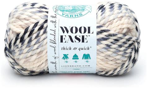 Lion Brand Yarn Wool Ease Thick And Quick Yarn Soft And Bulky Yarn For