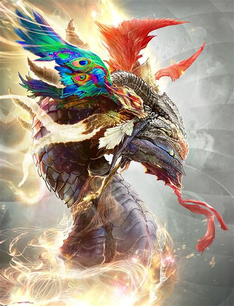 Rainbow Revisited By Ertaç Altınöz Fantasy 2d Cgsociety Dragon