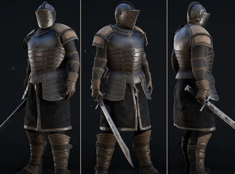 Mixing Leather Full Plate And Chainmail Armour Rmordhaufashion