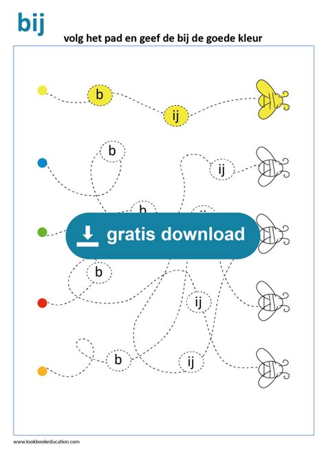 Werkblad Leren Lezen Bij Lookbookeducation Com Nl