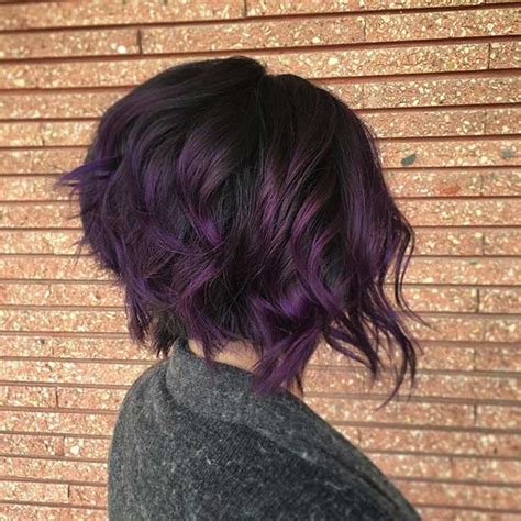 41 Bold And Trendy Dark Purple Hair Color Ideas Page 2 Of 2