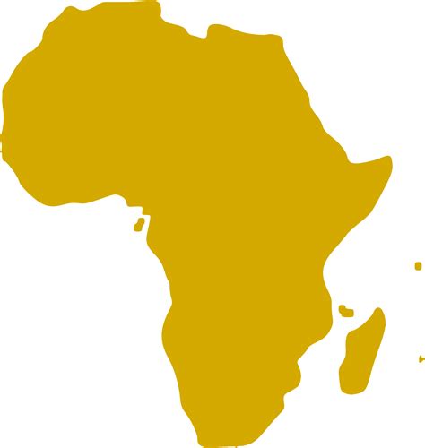 Download Hd Png Free Library Africa Clipart Svg Continent Of Africa