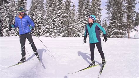 At first glance, skate skiing might appear to be a fluid series of movements, but figuring out this sport's various technique components can be frustrating for those new to cross country skiing. Nordic Skate Ski Poling Techniques - YouTube