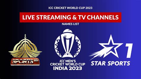 Where To Watch Live Streaming Of Icc Cricket World Cup 2023