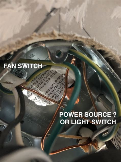 Electrical Need Help Wiring Replacement Ceiling Fan Home