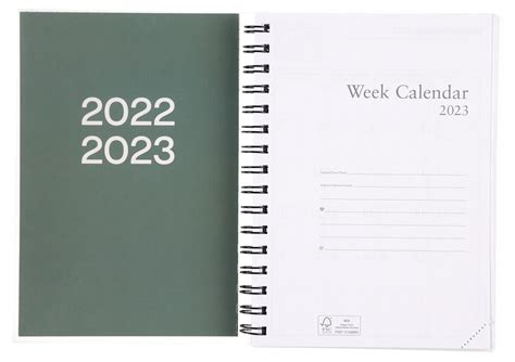 Veckokalender 2022 2023 A5 Clas Ohlson