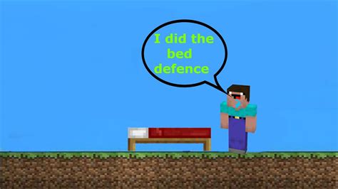 Noob Bed Defence Challenge In Minecraft Bedwars Youtube