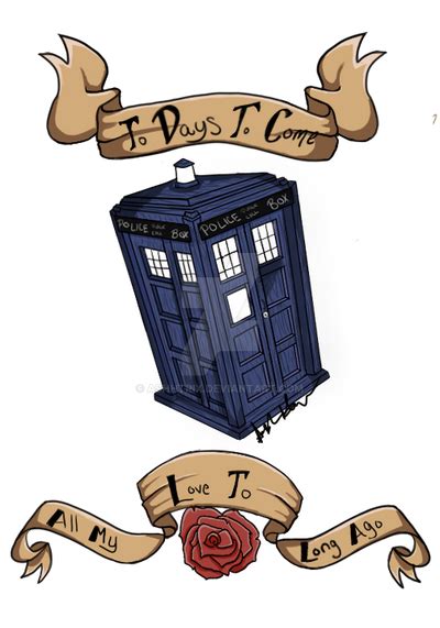 Doctor Who Tardis Tattoo Design~ By Ashhtrix On Deviantart