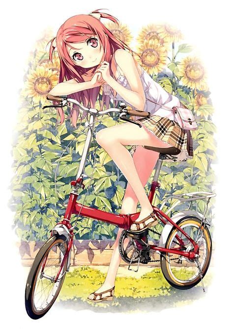 Kantoku 36 Bicycle Anime Kawaii Anime Bicycle Art
