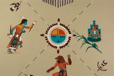 Fine Art Native American Paintings Native American Artwork Hopi Tewa Pueblo Raymond Naha