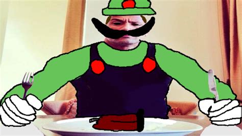 Mr L Eating Marios Corpse Blank Template Imgflip