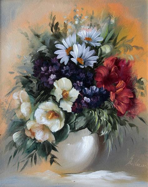 20 Beautiful Bouquet And Flower Oil Paintings By Szechenyi Szidonia