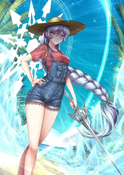 Summer Time Weiss Schnee Casual Clothes By Adsouto Rwby