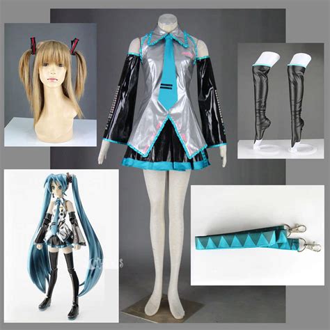 full set vocaloid cosplay hatsune miku cosplay costume outfits anime cosplay harajuku costumes