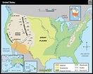 Map Of Usa Mountain Ranges – Topographic Map of Usa with States