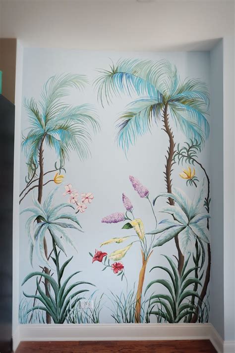 Hand Painted Wall Mural Flipping The Flip
