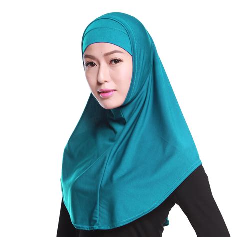 Ethnic Clothing Islamic Muslim Hijab Cap Women Sets Turban Head Wear Hat Underscarf Inner Cotton