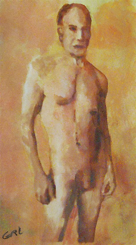 Original Fine Art Paintings Male Contemporary Nudes Nov A Painting By G Linsenmayer Fine Art