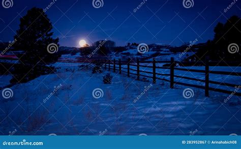 Dallas Divide Stock Image Image Of Fence Pink Blue 283952867