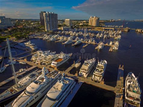 Yachts At Marina West Palm Beach Fl Stock Photo Image Of Colors