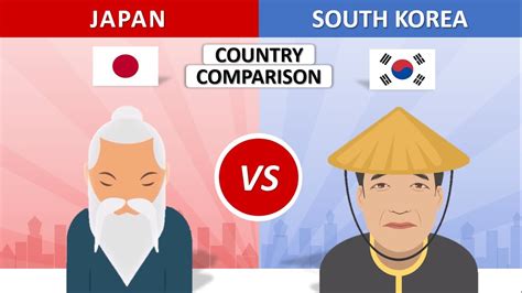 Japan Vs South Korea Country Comparison 日本vs韓国 国の比較 일본 Vs 한국 국가