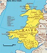 Mapas do País de Gales - Geografia Total™