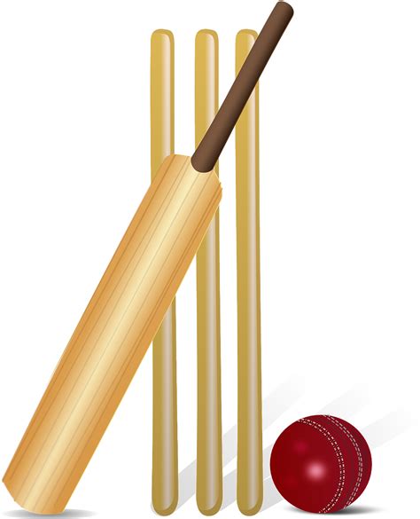 1f3cf Cricket Bat And Ball Cricket Bat And Ball Clip Art Png