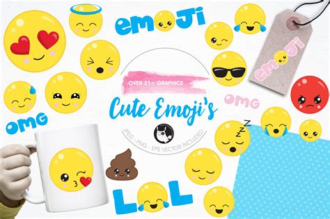 Cute Emoji Graphics And Illustrations