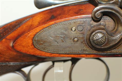 Antique English Double Barrel Shotgun 010 Ancestry Guns
