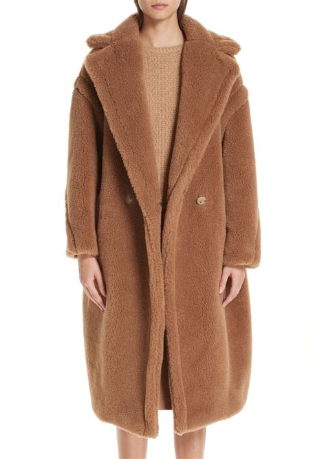 Max Mara Max Mara Teddy Bear Icon Faux Fur Coat Outerwear
