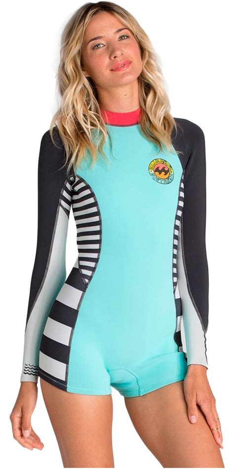 This Is It Womens Wetsuit Sporty Swim Spring Suit Spring Denim Billabong Women Billabong