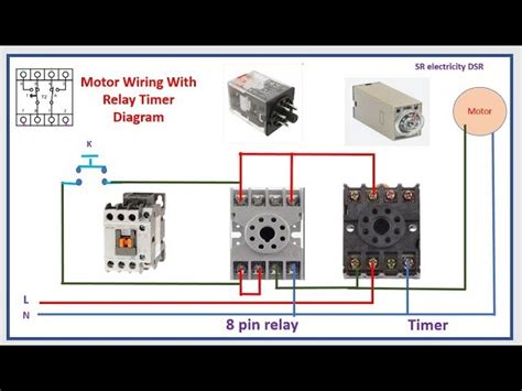 Function of time delay relay is a timer for controlled equipment. Timer And Contactor R Relay Diagram : Building ...