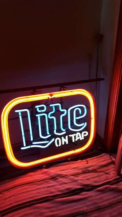 Lite Beer Neon Sign Collectors Weekly