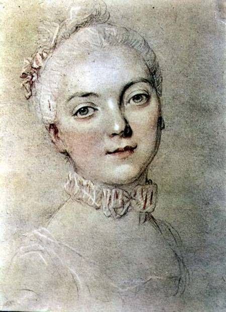 Portrait Of Madame Du Barry Vintage Artwork By Fran Ois Hubert Drouai