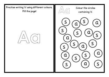 Satpin phase 2 sounds spinner. Phonics worksheets x24 (satpin) Set 1 by ASD Creation ...