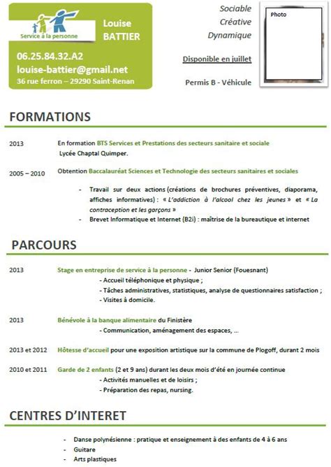 comment faire un cv pour ado de 15 ans