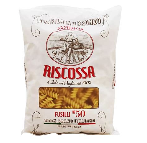 Riscossa Fusilli Bronze Cut Pasta 500g Chenab Impex Pvt Ltd